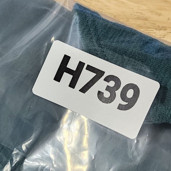 Kirkland Womens S Signature Teal Long Sleeve Crew Neck Shirt 100% Cotton - Picture 6 of 6